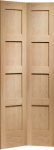 Shaker Oak Internal Bi Folding Door